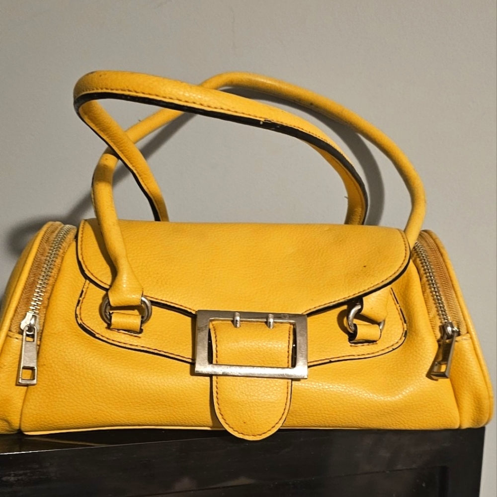 Original & Authentic NOATD (No.8833313) Grained Leather Satchel, Tan, Double Han